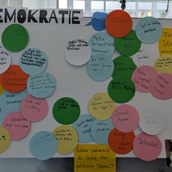 Jugendberufshilfe Höchst: Demokratiefragen an Jugendliche